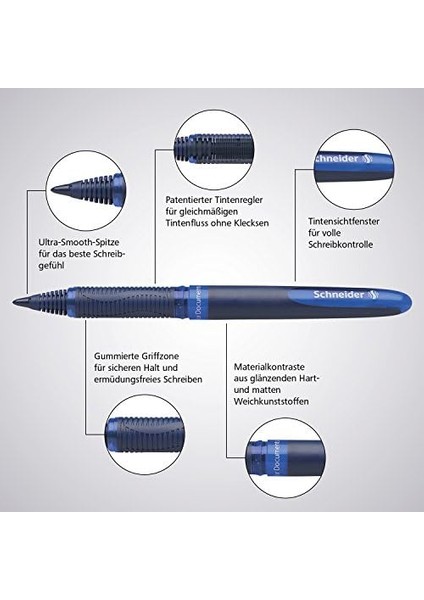 One Konik Uçlu Roller, 0,6 Mm, 10 Adet modelleri