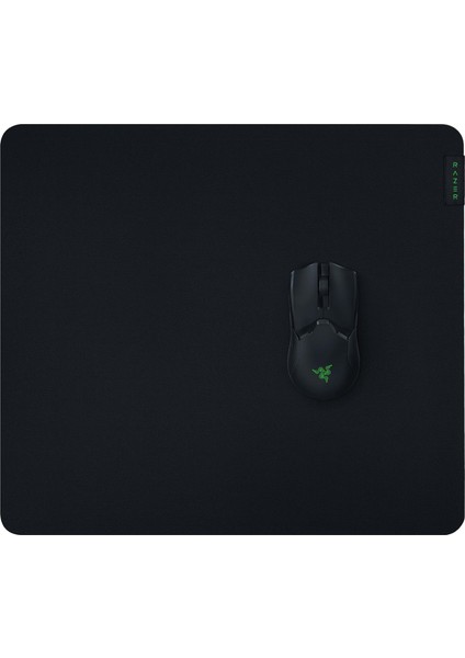 Gigantus V2 Büyük - Hız ve Kontrol Için Yumuşak Büyük Oyun Fare Altlığı (Kaymaz Kauçuk, Dokulu Mikro Dokuma Kumaş, 45 x 40 x 0,3 Cm) Siyah