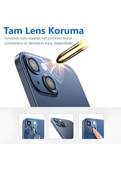Görüntü Kalitesi Bozmayan Kamera Lens Koruyucu Safir (Siyah, S25 Plus) modelleri