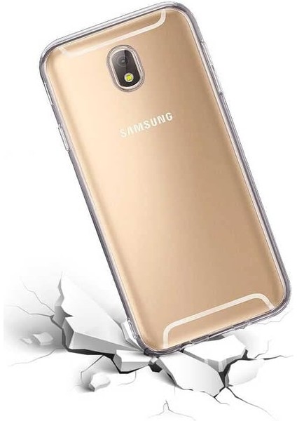 Galaxy J7 Pro Uyumlu Şeffaf Süper Silikon Kılıf fiyatları