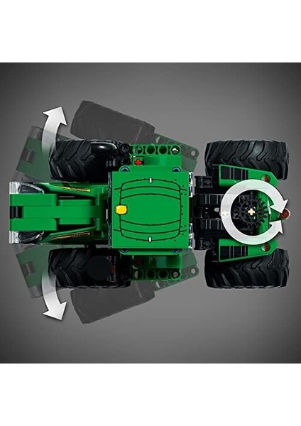 Deere 9620R 4WD Traktör 42136-8 Yaş ve Üzeri Çocuklar Için Oyuncak Traktör Yapım Seti (390 Parça) modelleri