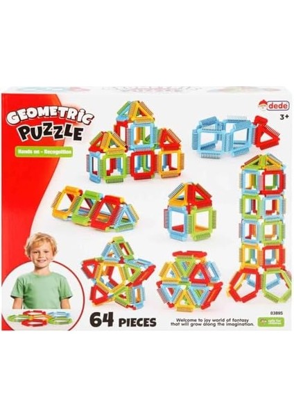 Geometrik Puzzle 64 Parça modelleri