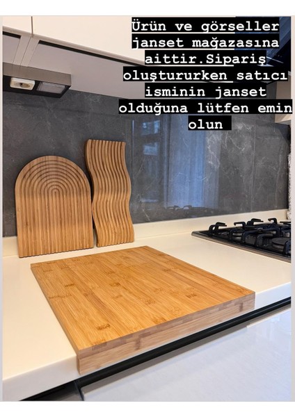 Kenarlı Kesme Tahtası 45 * 38