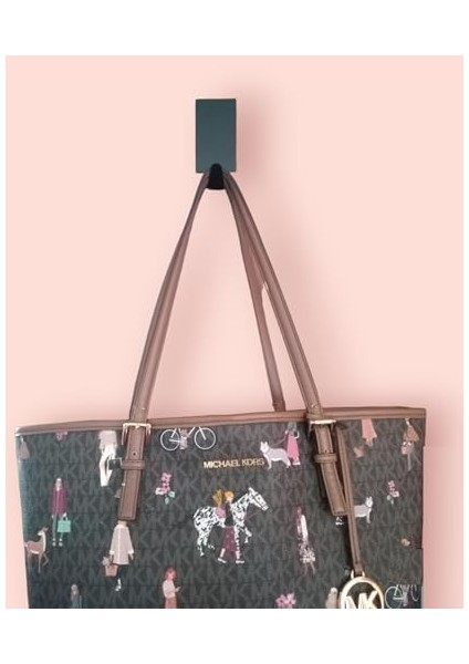 Kendinden Yapışkanlı 4 Lü Paket Dikdörtgen Mat Siyah Bornoz Havlu Askısı fiyatları