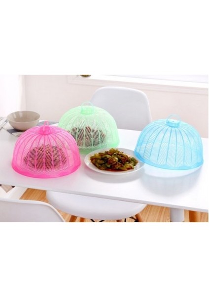 Plastik Piknik Yemek Ekmek Koruyucu Tabak Cibinlik Sineklik indirimleri