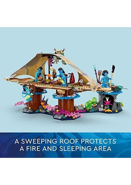 Avatar Metkayina Resif Evi 75578-9 Yaş ve Üzeri Çocuklar Için 4 Minifigür Içeren Yaratıcı Oyuncak Yapım Seti (528 Parça) fiyatları