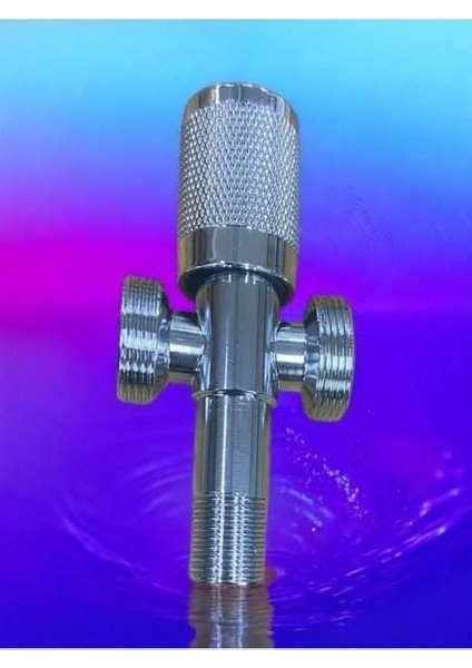 Çift Çıkışlı Bulaşık ve Çamaşır Makinesi Musluğu