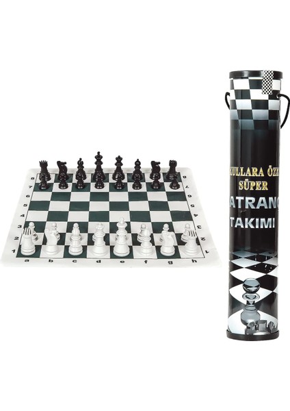 Rulo Pratik Kutu Satranç Takımı