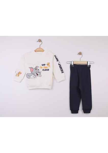 Tom And Jerry Baskılı Erkek Bebe Takım