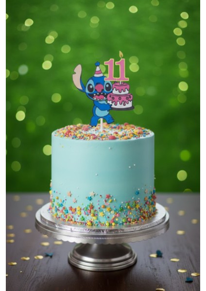 11 Yaş Stitch Pasta Süsü