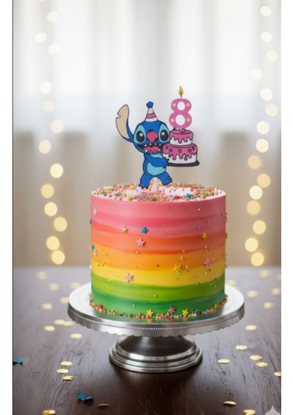 8 Yaş Stitch Pasta Süsü
