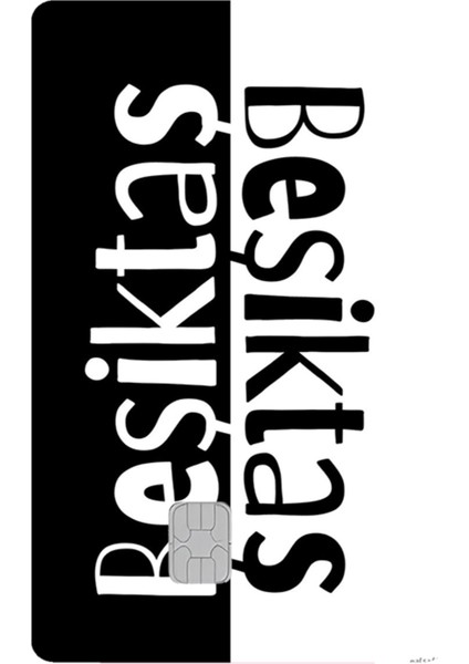 Kart Kaplama Sticker Banka Kredi Kartı Kaplama Stickeri KK1348