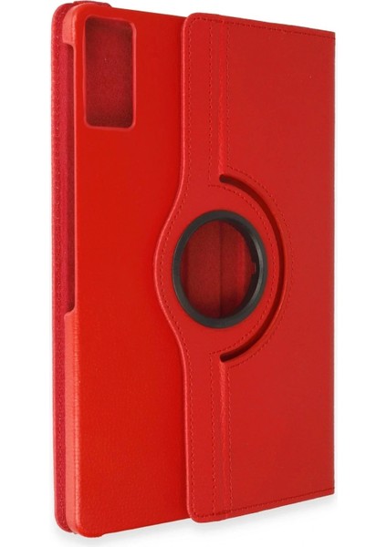 Pad 10 12.1 Kılıf 360 Tablet Deri Kılıf - Kırmızı