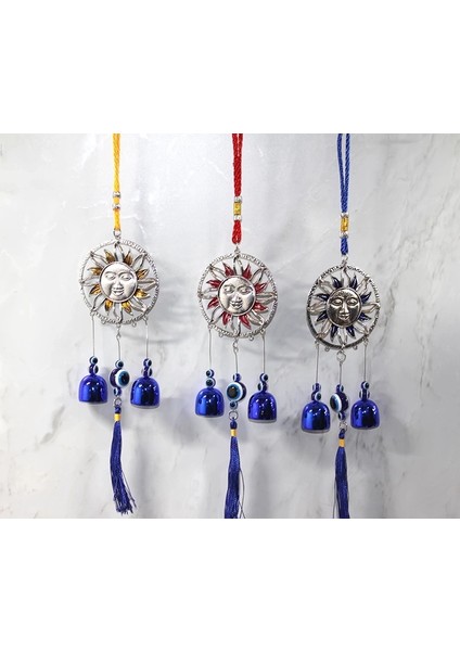 Metal Nazar Boncuğu Çan ALK3515 ( Lisinya )