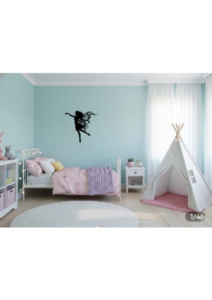 3D Peri Figürü Duvar Dekoru | Pla Filament 3D Baskı Duvar Süsü | Çocuk ve Bebek Odası Duvar Süsleri fiyatları