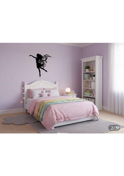 3D Peri Figürü Duvar Dekoru | Pla Filament 3D Baskı Duvar Süsü | Çocuk ve Bebek Odası Duvar Süsleri modelleri