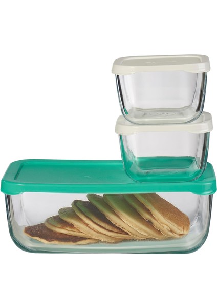 8693357529762 Set 3pz Frigo Vtr COMBO-96811, Cam, Beyaz