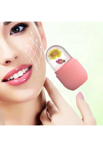 Yüz ve Göz Altı Için Silikon Buz Masaj Aleti - Soğuk Terapi buz silindiri ( Lisinya ) fiyatları