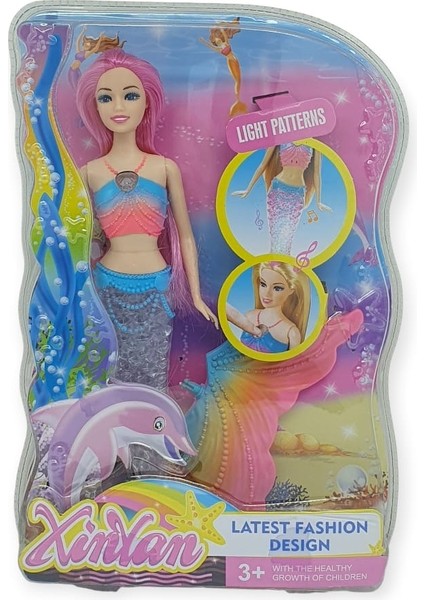 Işıklı Sesli Deniz Kızı - XY8003B (Lisinya) fiyatları