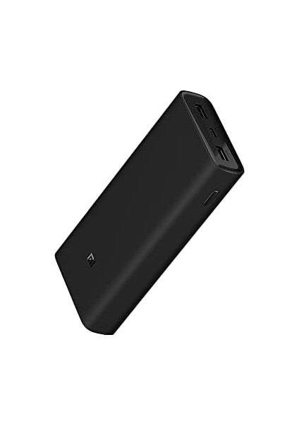 Mi 50W Power Bank 20000 Mah, Taşınabilir Şarj Cihazı Tip C Çıkış ve Girişler ve 2 USB Çıkışı, Taşınabilir Şarj Cihazı Dizüstü Bilgisayar Şarjını Destekler, Siyah fiyatları