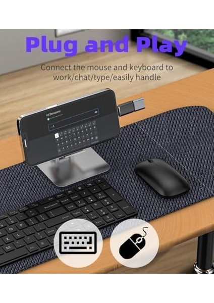 Lightning Erkek - USB Dişi Otg Adaptör: 14 13 12 11 Pro Max Xr x Xs Se 7 8 Artı iPad ile Uyumlu, Kamera Kart Okuyucu, USB Sürücü, U Disk, Fare, ve Klavye Hub modelleri