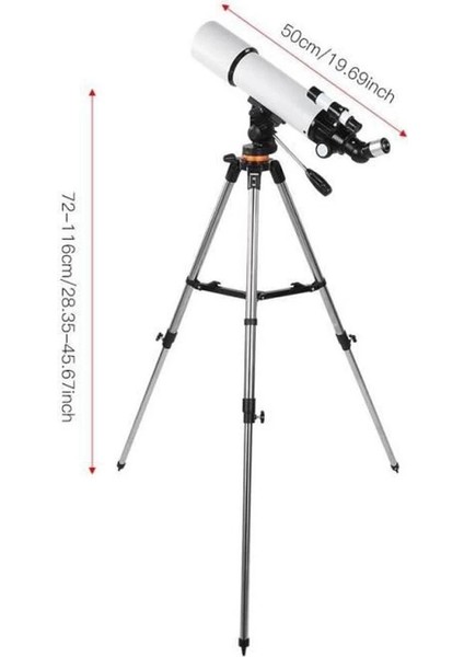 CF50080 Yüksek Netlik Monoküler Kara ve Uzay Teleskobu fırsatları