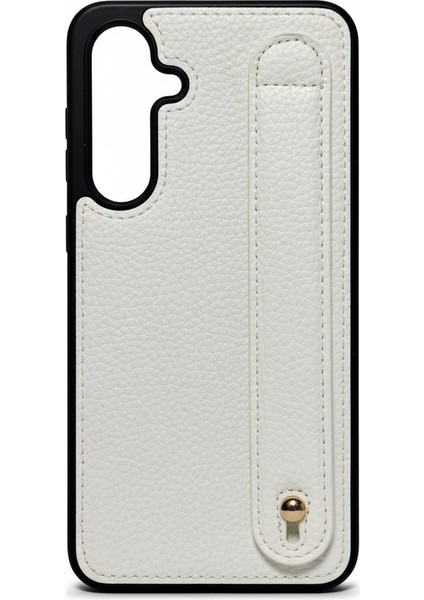 Samsung Galaxy S25FE Beyaz,tutmaçlı Yumuşak Deri Kılıf fiyatları