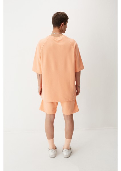 Square Logo Nakışlı Oversize Heavy T-Shirt indirimleri