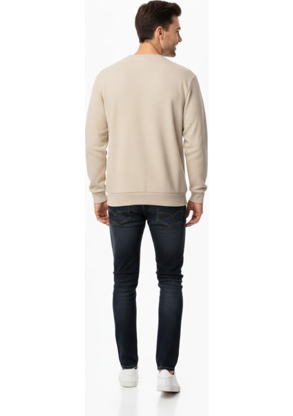 Erkek Büyük Beden Sıfır Yaka Selanik Sweatshirt BGL-ST04871 indirimleri