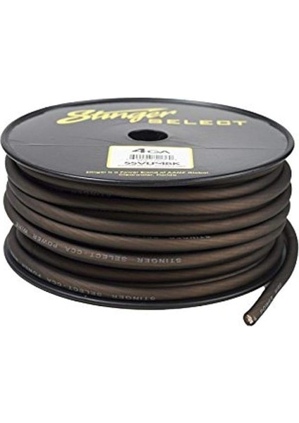 SSVLP4BK 4ga, Ultra Esnek Cca Güç Kablosu