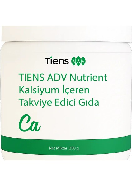 Tıens Adv Nutrient Kalsiyum Içeren Takviye Edici Gıda Tsd