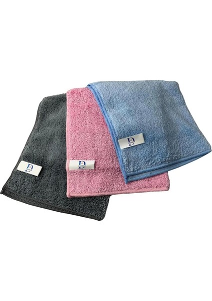 Mikrofiber Temizlik Bezi 3 Adet 40 * 40 Cam, Araba, Mutfak,, Yüzey, Genel Temizlik Bezi