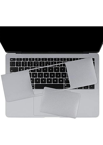 Air M1 13 Inç Laptop Kaplama Trackpad A2337 A2179 A1932 ile Uyumlu Gri modelleri