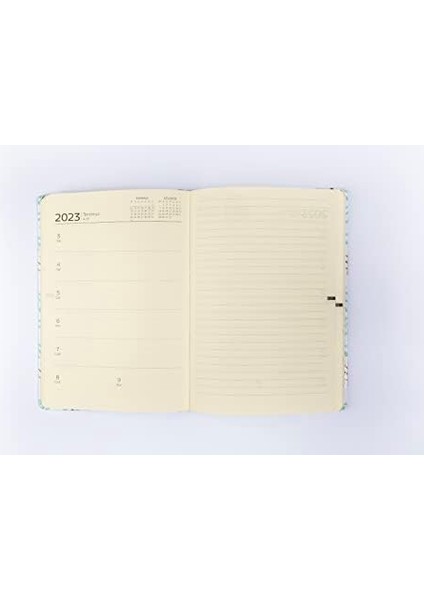 A5 Çam Ağacı Desenli Sert Karton Kapaklı 2023 Haftalık Ajanda, 128 Yaprak, Çizgisiz fiyatları