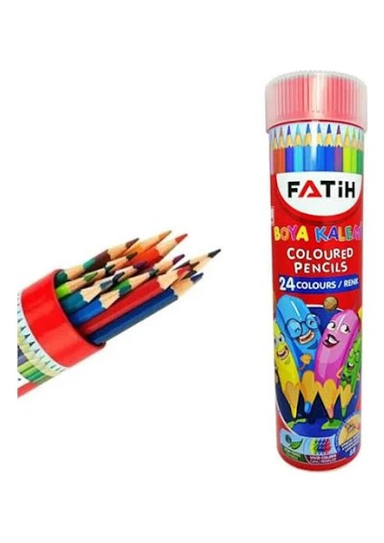 Kuru Boya Metal Tüp 24'li