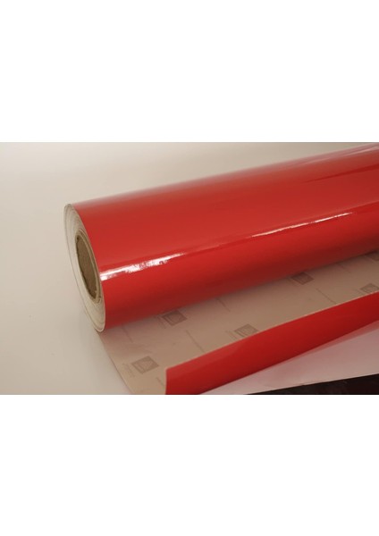 Kırmızı Yapışkanlı Folyo 61 cm x 4 mt