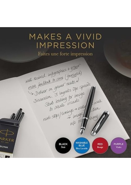 Quink Kartuş, 6&apos;lı Kutu, Siyah modelleri