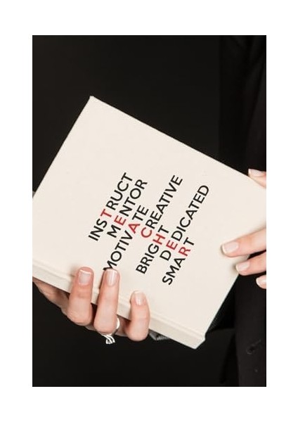 Öğretmenler Günü Hediyesi Kelime Tasarımlı Kanvas Defter fiyatları