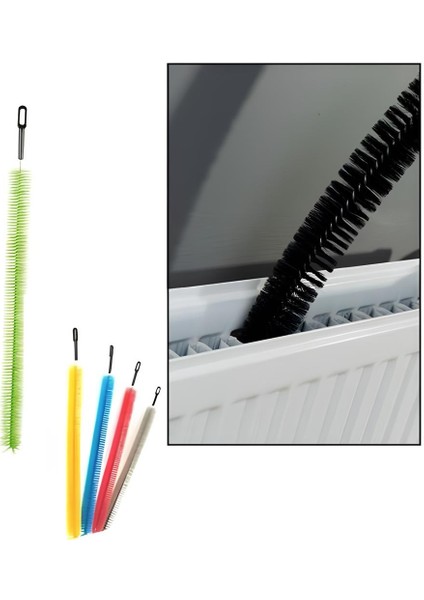 Ergonomik Pratik Kolay Kalorifer Peteği Temizleme Fırçası Aleti modelleri