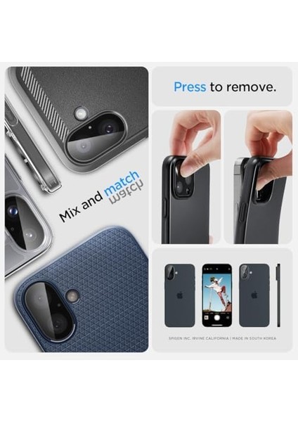 16/16 Plus ile Uyumlu Kamera Lens Camı Koruyucu Glas.tr Optik (2 Adet) - AGL07922 fiyatları