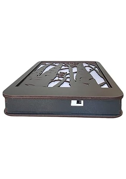 LED Işıklı Ağaç Desenli Ahşap Dekor fiyatları