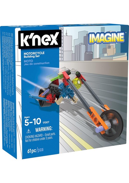17008 Motorcycle Yapım Seti, 61 Parça