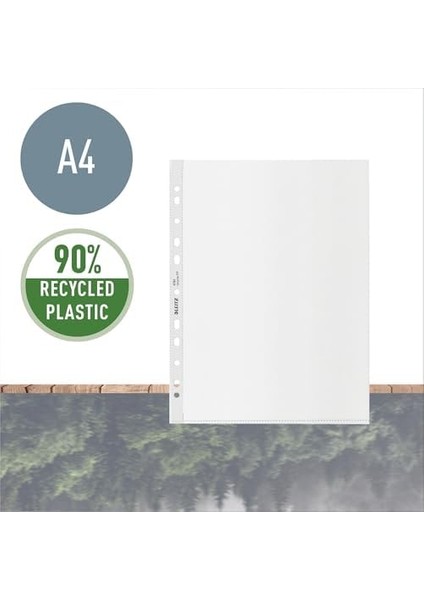 Recycle Poşet Dosya, A4, Şeffaf, 25 Adet fiyatları
