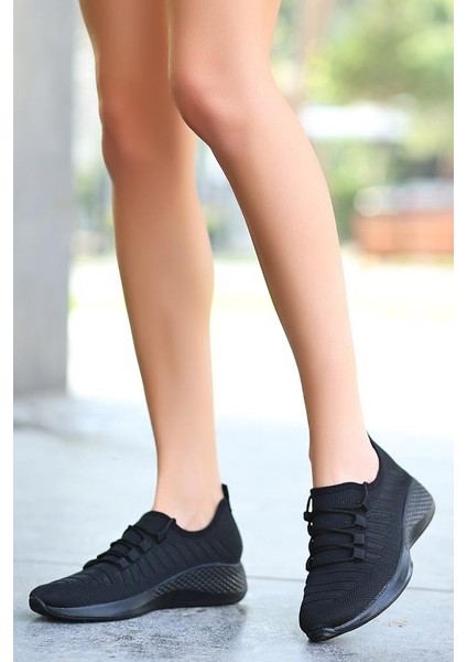 Wina Siyah Triko Spor Ayakkabı - Lisinya fiyatları