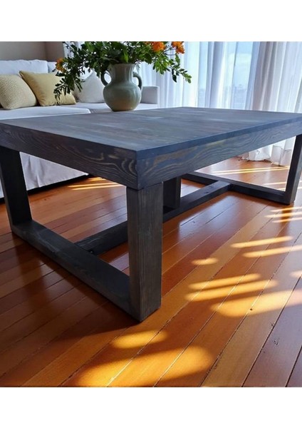 Ela Woodworking Watson Orta Sehpa 120x80 Koyu CEVİZ