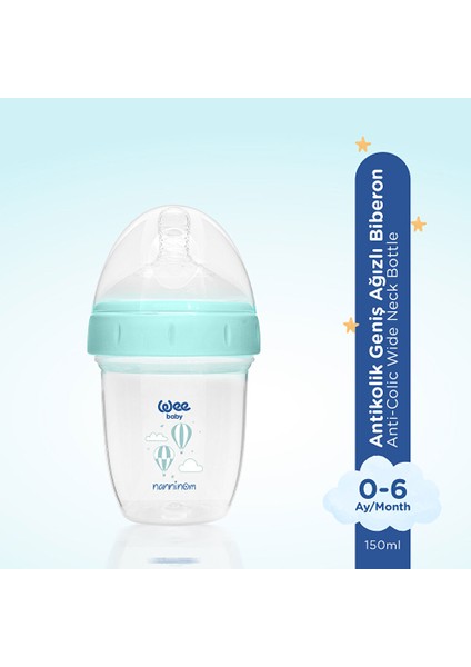 Antikolik Geniş Ağızlı Biberon 150 ml fiyatları