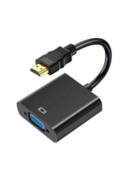 HDMI To VGA Çevirici Tablet Projeksiyon Laptop Ile Uyumlu Hdmi&apos;dan Vga&apos;ya Dönüştürücü Monitör Kablosu fiyatları