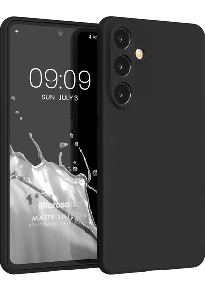 Silicone Galaxy S24 Fe Kılıf Siyah [galaxy S24 Fe ile Uyumlu Kılıf - Siyah]