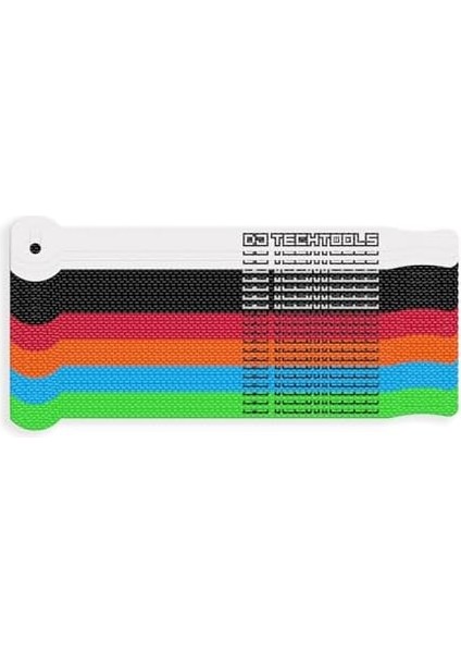 Techtools Chroma Ties (20 Pack) | 20 Adet Renkli Kablo modelleri