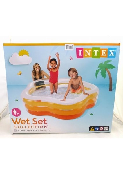 4renk Yumusak Tab.5gen Havuz 185X180X53CM - Asorti fiyatları